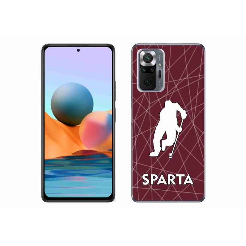 Gélový kryt mmCase na mobil Xiaomi Redmi Note 10 Pro - Sparta