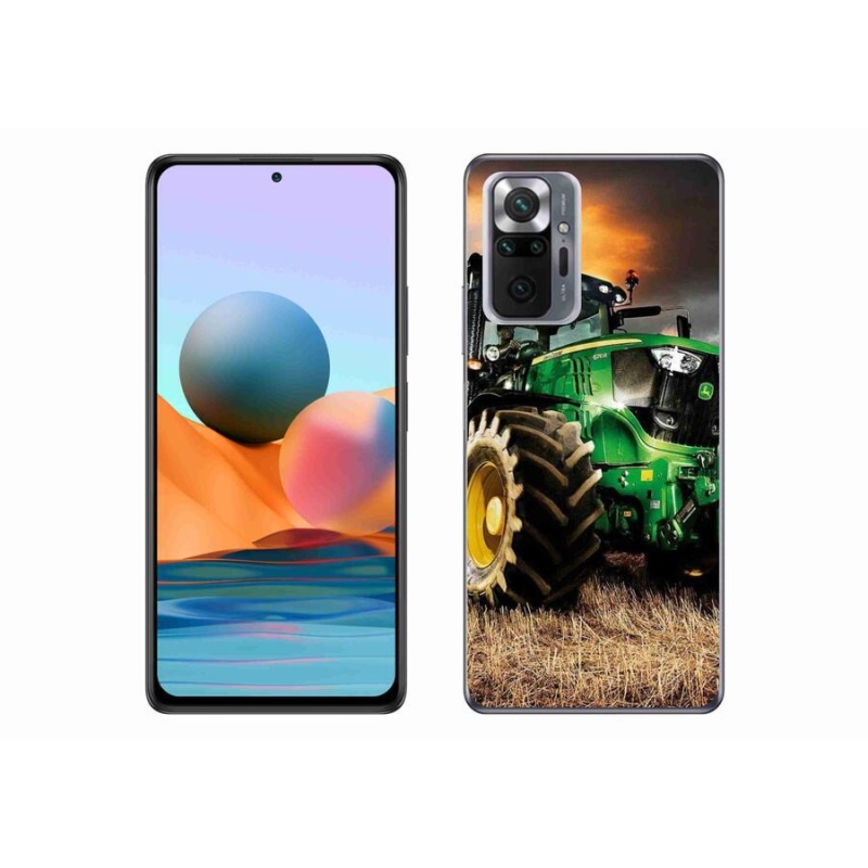 Gélový kryt mmCase na mobil Xiaomi Redmi Note 10 Pro - traktor