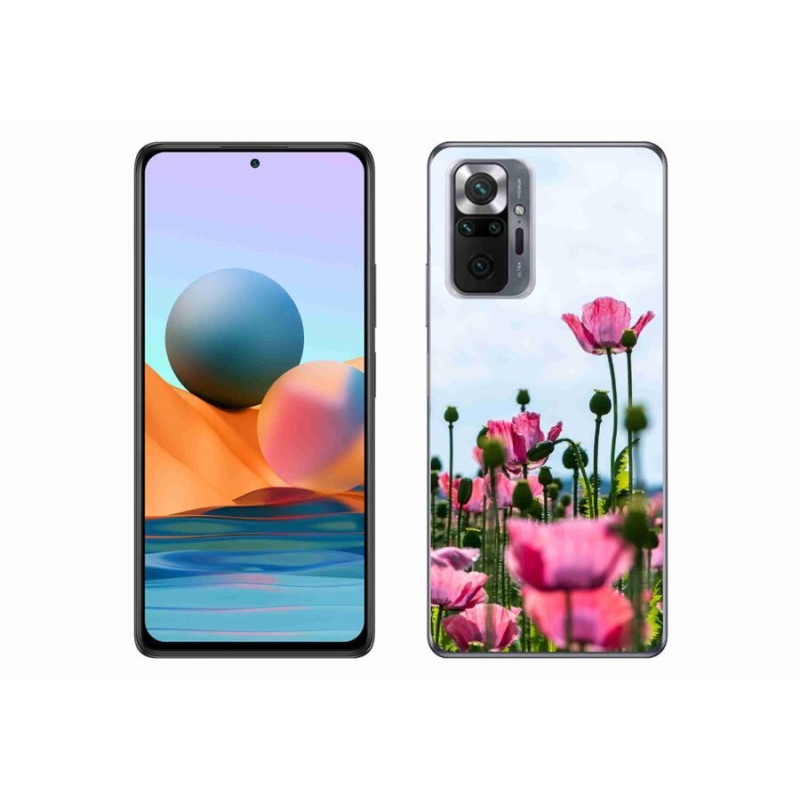 Gélový kryt mmCase na mobil Xiaomi Redmi Note 10 Pro - vlčí mak