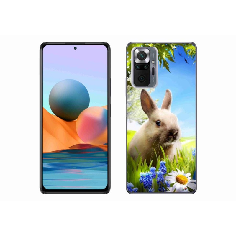 Gélový kryt mmCase na mobil Xiaomi Redmi Note 10 Pro - zajačik
