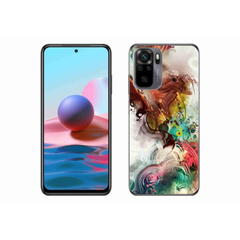 Gélový kryt mmCase na mobil Xiaomi Redmi Note 10S - abstrakt 1