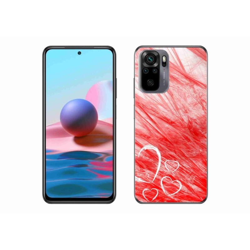 Gélový kryt mmCase na mobil Xiaomi Redmi Note 10S - heart