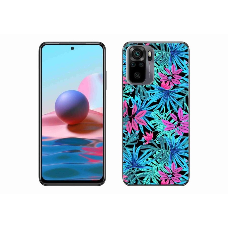 Gélový kryt mmCase na mobil Xiaomi Redmi Note 10S - kvety 3