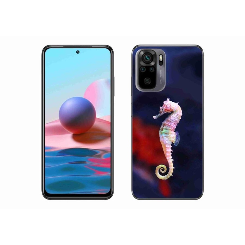 Gélový kryt mmCase na mobil Xiaomi Redmi Note 10S - morský koník