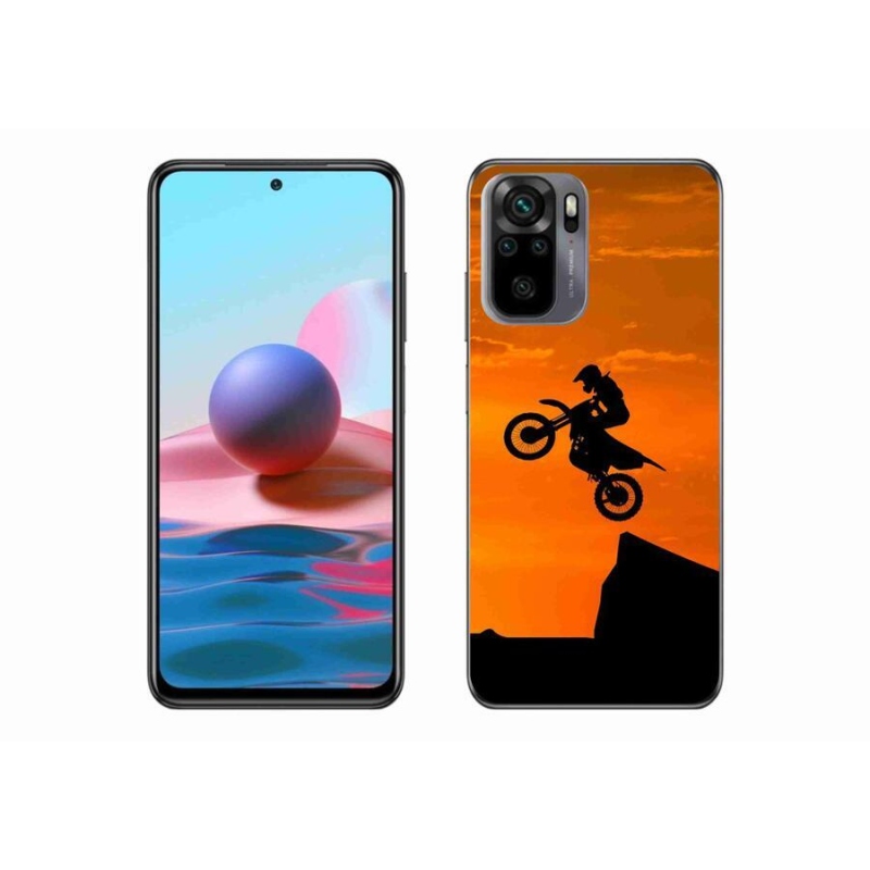 Gélový kryt mmCase na mobil Xiaomi Redmi Note 10S - motocross