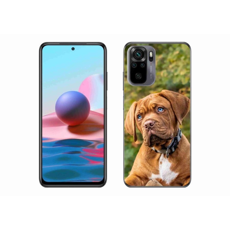 Gélový kryt mmCase na mobil Xiaomi Redmi Note 10S - šteňa