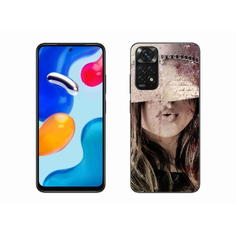 Gélový kryt mmCase na mobil Xiaomi Redmi Note 11 4G - dievča