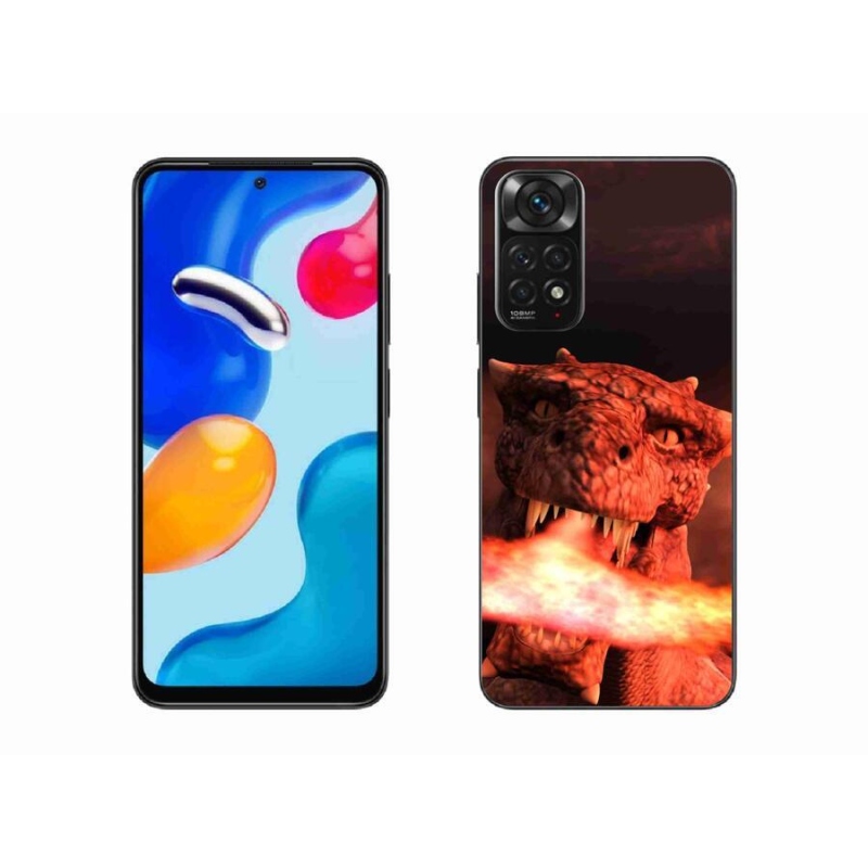 Gélový kryt mmCase na mobil Xiaomi Redmi Note 11 4G - drak