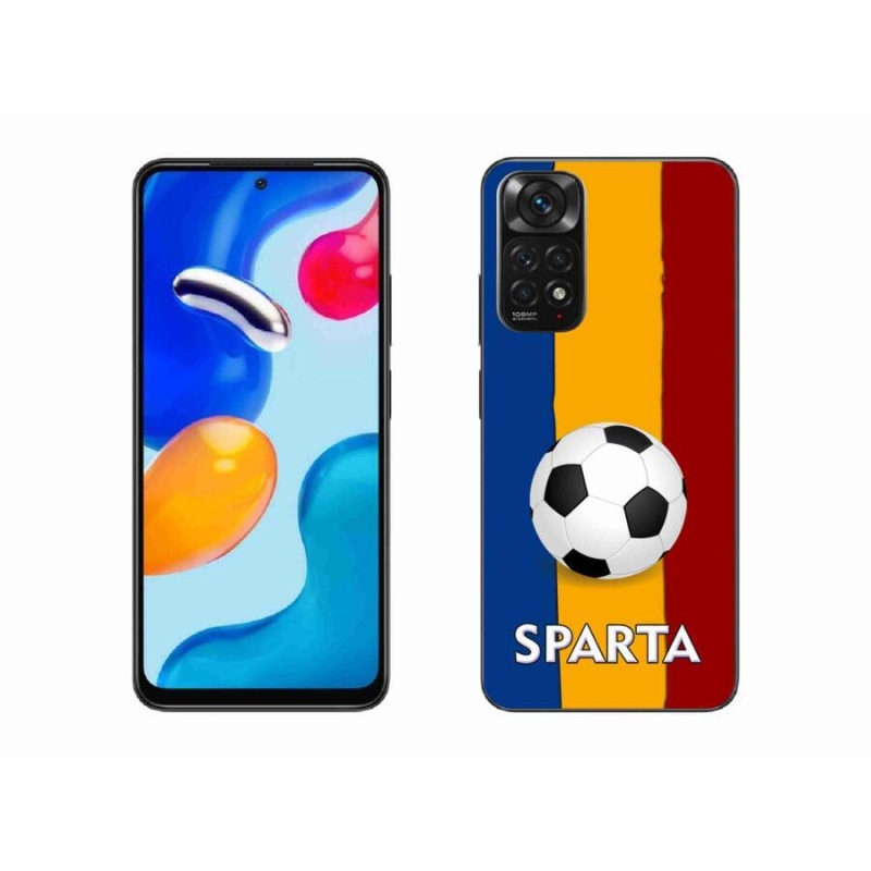 Gélový kryt mmCase na mobil Xiaomi Redmi Note 11 4G - futbal 1