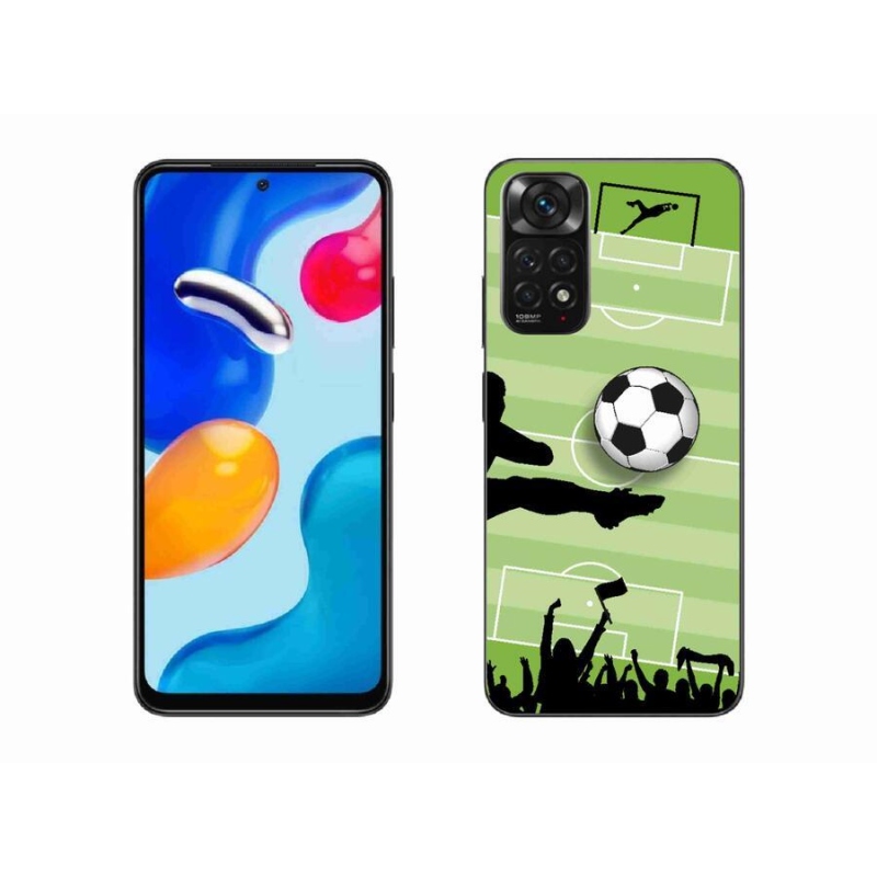 Gélový kryt mmCase na mobil Xiaomi Redmi Note 11 4G - futbal 3