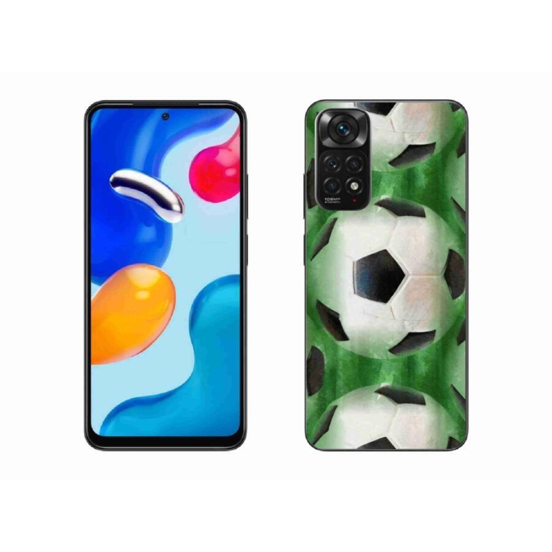 Gélový kryt mmCase na mobil Xiaomi Redmi Note 11 4G - futbalová lopta