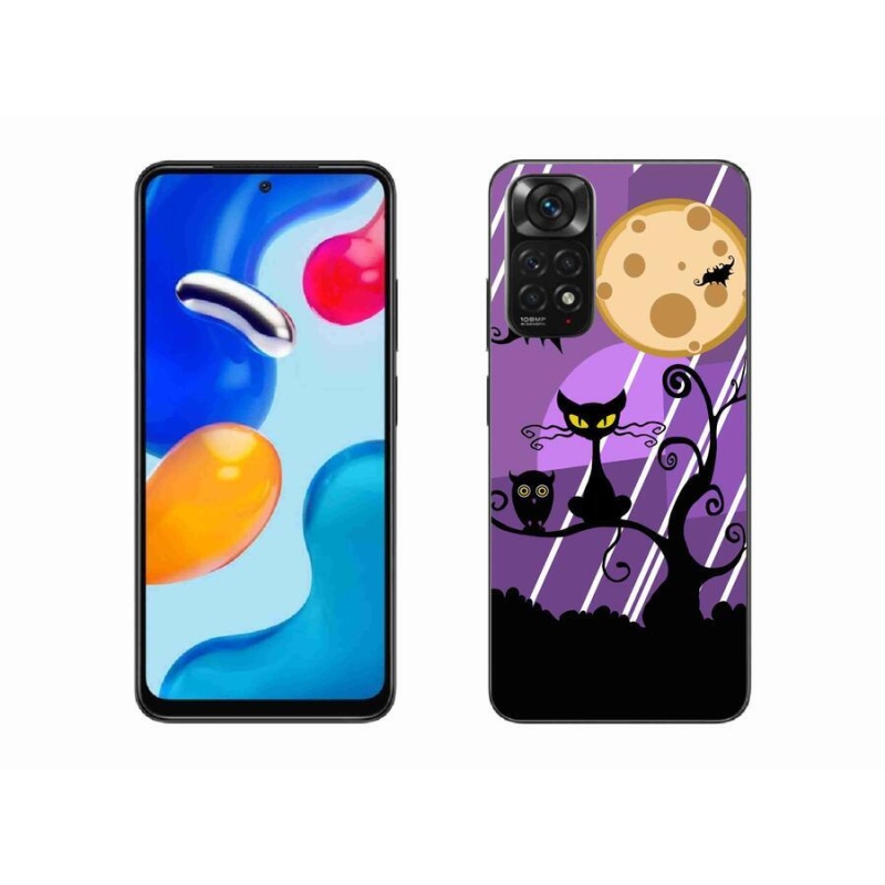 Gélový kryt mmCase na mobil Xiaomi Redmi Note 11 4G - halloween