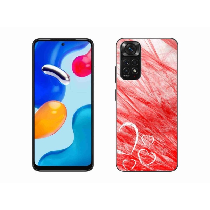 Gélový kryt mmCase na mobil Xiaomi Redmi Note 11 4G - heart