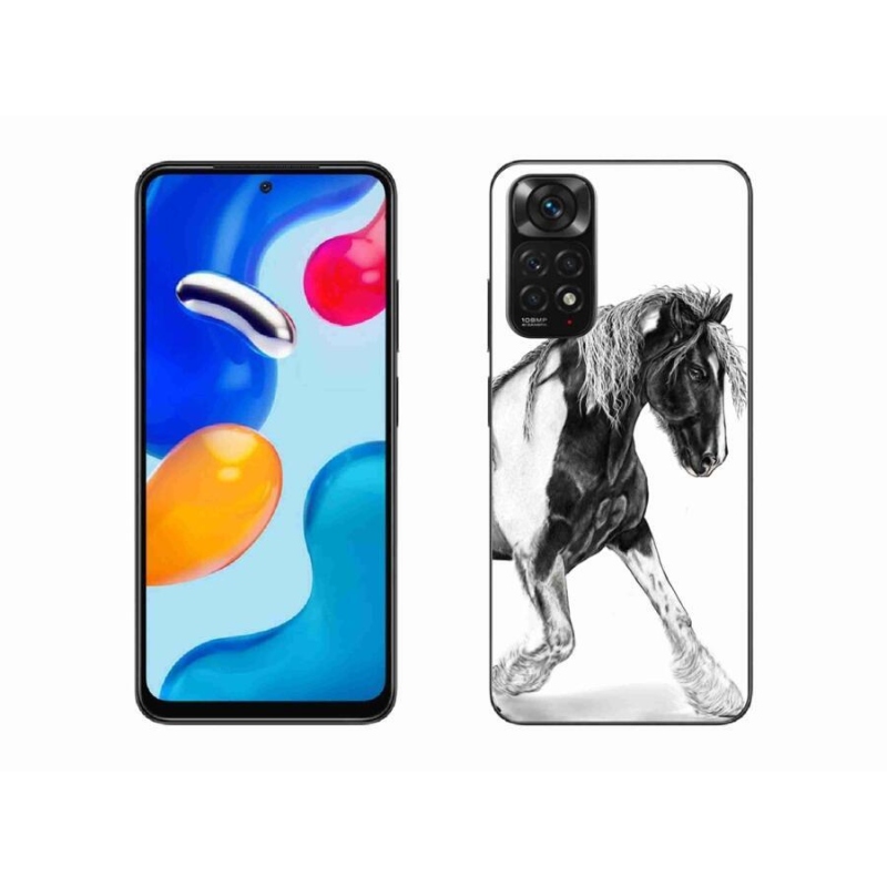 Gélový kryt mmCase na mobil Xiaomi Redmi Note 11 4G - kôň