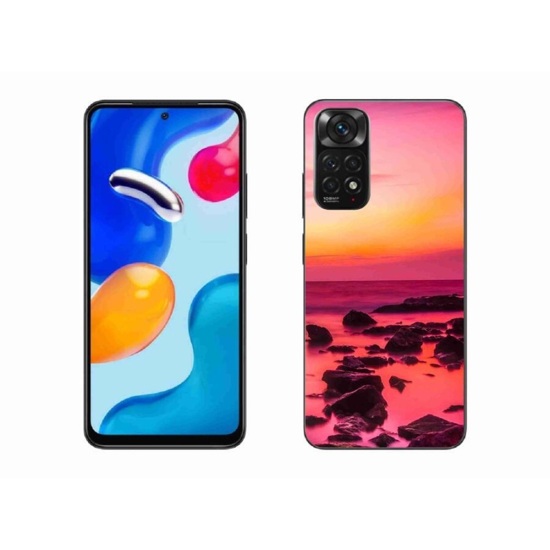 Gélový kryt mmCase na mobil Xiaomi Redmi Note 11 4G - more a žiara