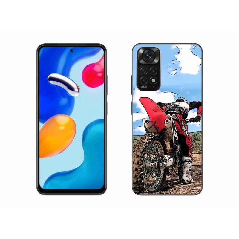 Gélový kryt mmCase na mobil Xiaomi Redmi Note 11 4G - moto