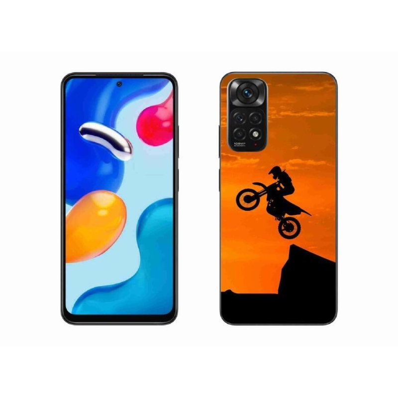 Gélový kryt mmCase na mobil Xiaomi Redmi Note 11 4G - motocross