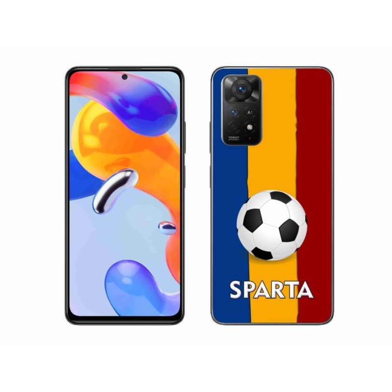 Gélový kryt mmCase na mobil Xiaomi Redmi Note 11 Pro 4G/5G - futbal 1