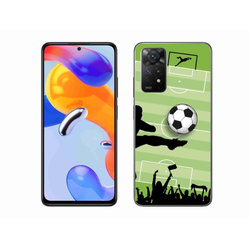 Gélový kryt mmCase na mobil Xiaomi Redmi Note 11 Pro 4G/5G - futbal 3