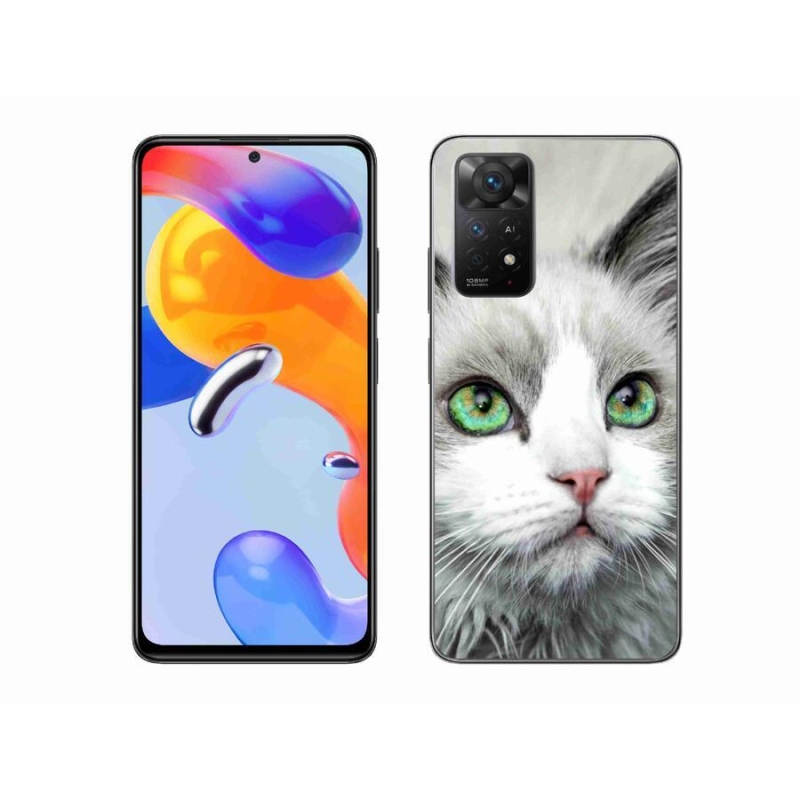 Gélový kryt mmCase na mobil Xiaomi Redmi Note 11 Pro 4G/5G - mačacie pohľad