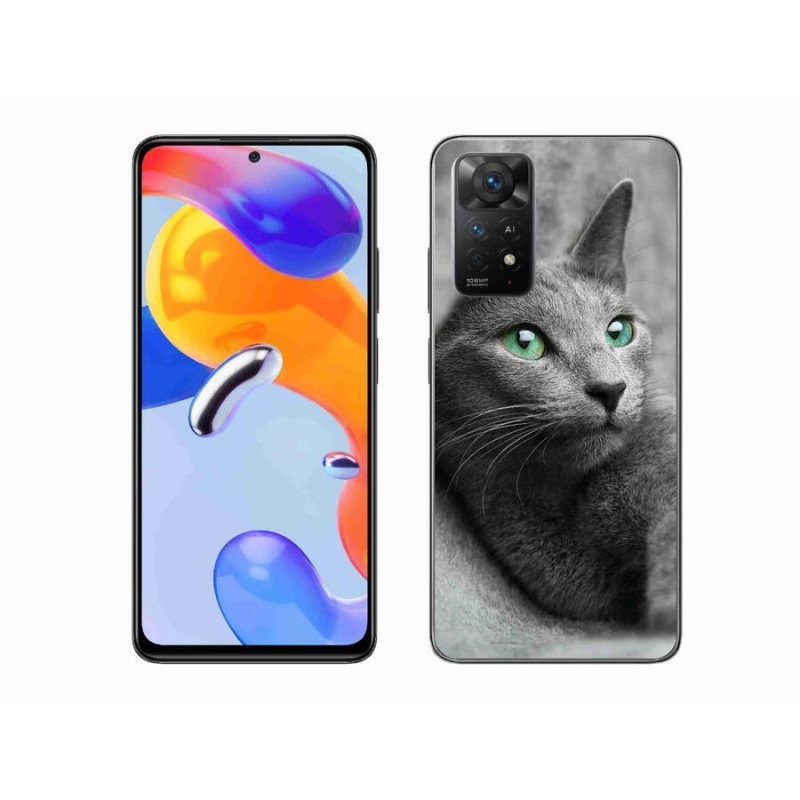 Gélový kryt mmCase na mobil Xiaomi Redmi Note 11 Pro 4G/5G - mačka 2