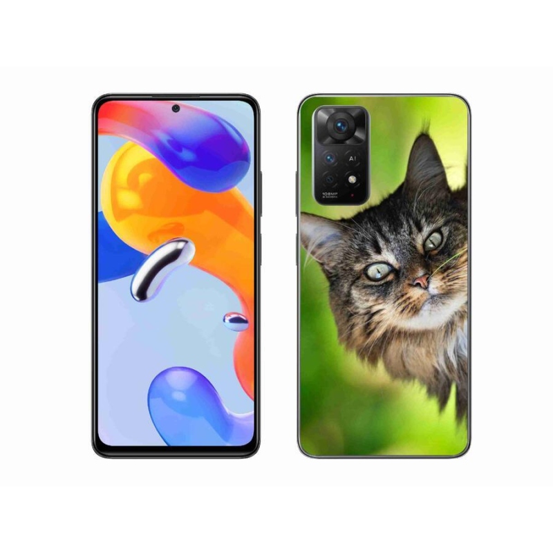 Gélový kryt mmCase na mobil Xiaomi Redmi Note 11 Pro 4G/5G - mačka 3