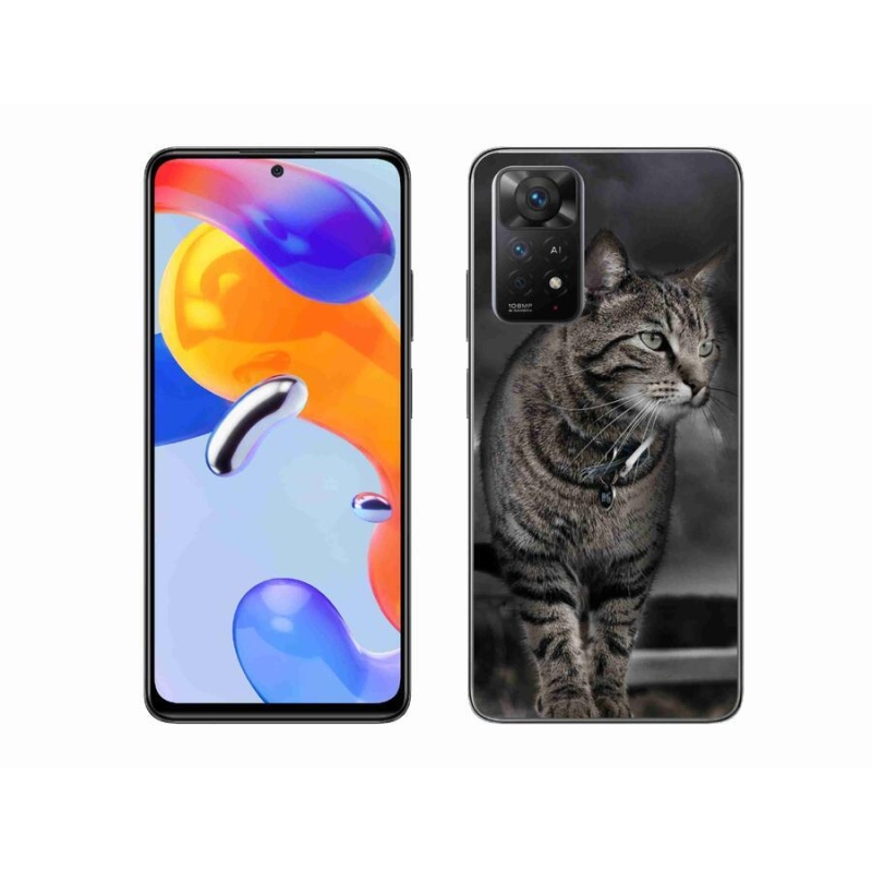 Gélový kryt mmCase na mobil Xiaomi Redmi Note 11 Pro 4G/5G - mačka
