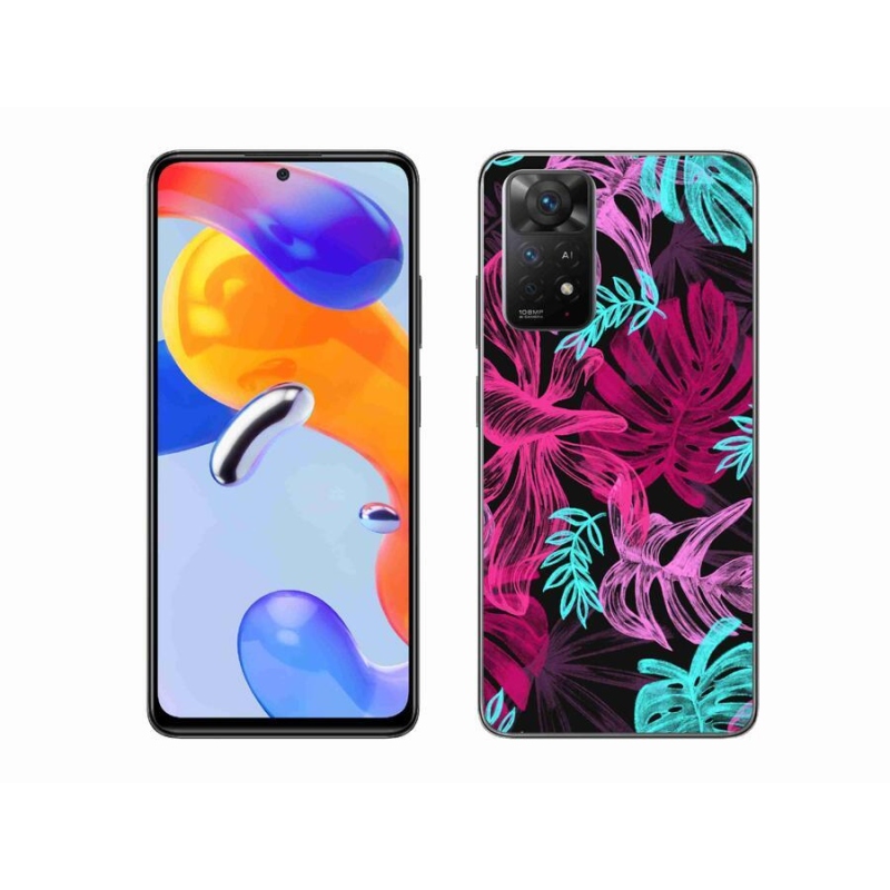 Gélový kryt mmCase na mobil Xiaomi Redmi Note 11 Pro 4G/5G - kvety 1