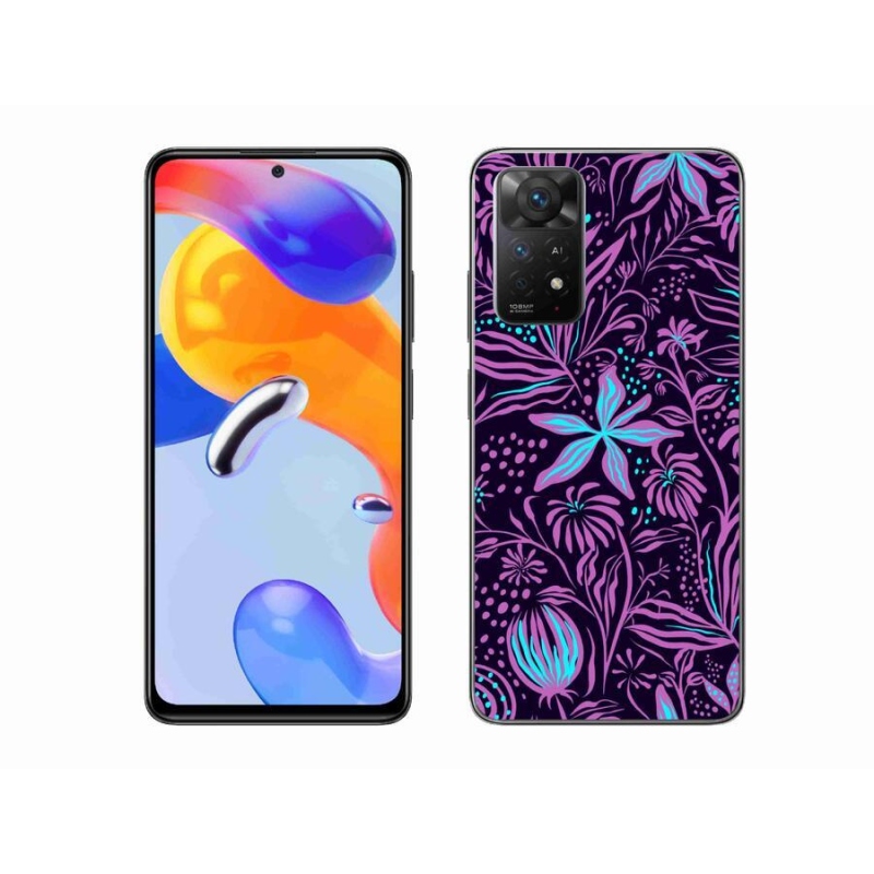 Gélový kryt mmCase na mobil Xiaomi Redmi Note 11 Pro 4G/5G - kvety 2