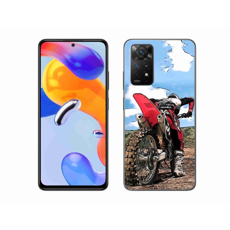 Gélový kryt mmCase na mobil Xiaomi Redmi Note 11 Pro 4G/5G - moto