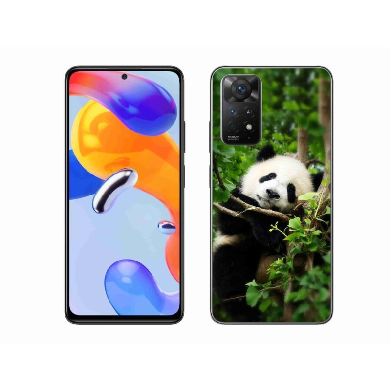 Gélový kryt mmCase na mobil Xiaomi Redmi Note 11 Pro 4G/5G - panda