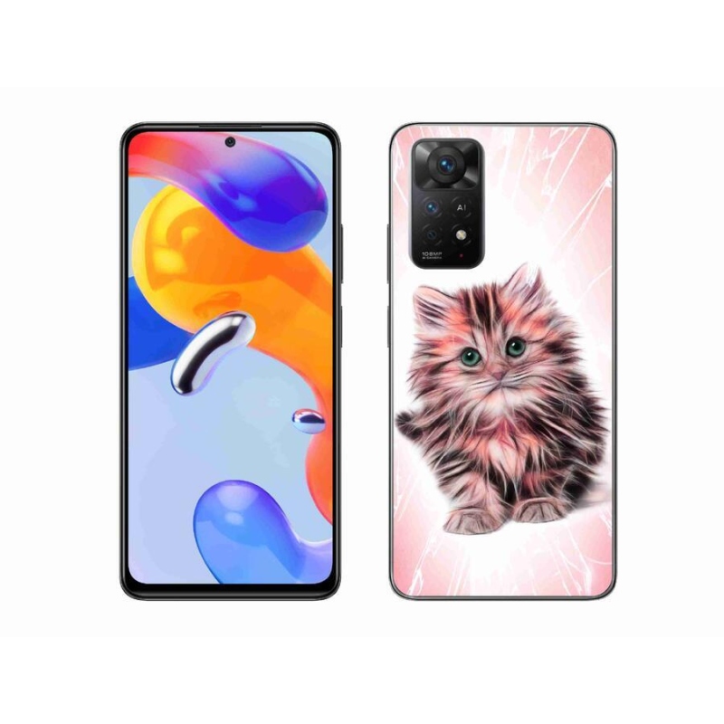 Gélový kryt mmCase na mobil Xiaomi Redmi Note 11 Pro 4G/5G - roztomilé mačiatko