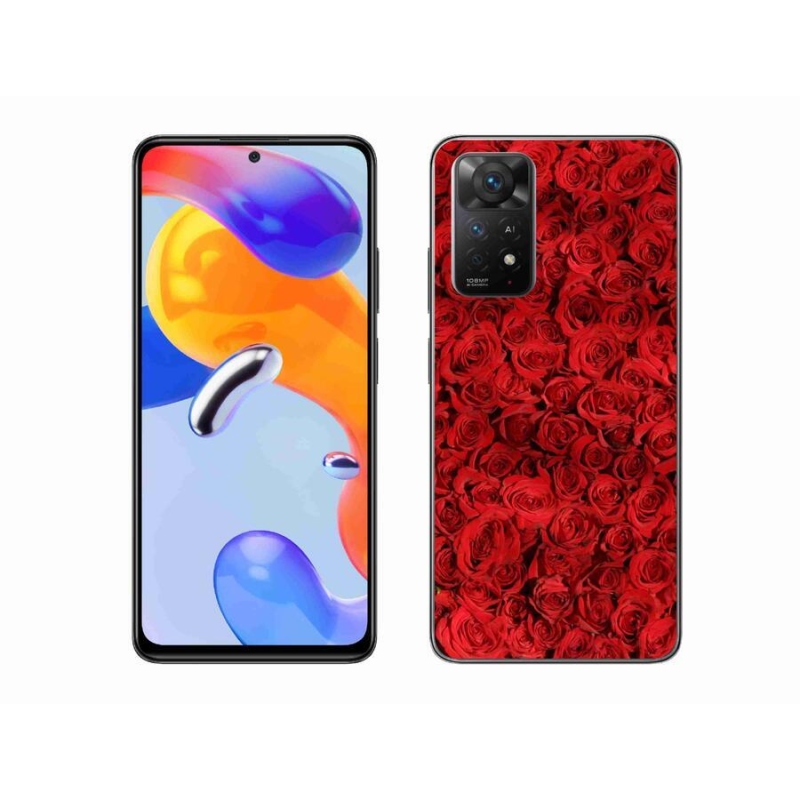 Gélový kryt mmCase na mobil Xiaomi Redmi Note 11 Pro 4G/5G - ruža