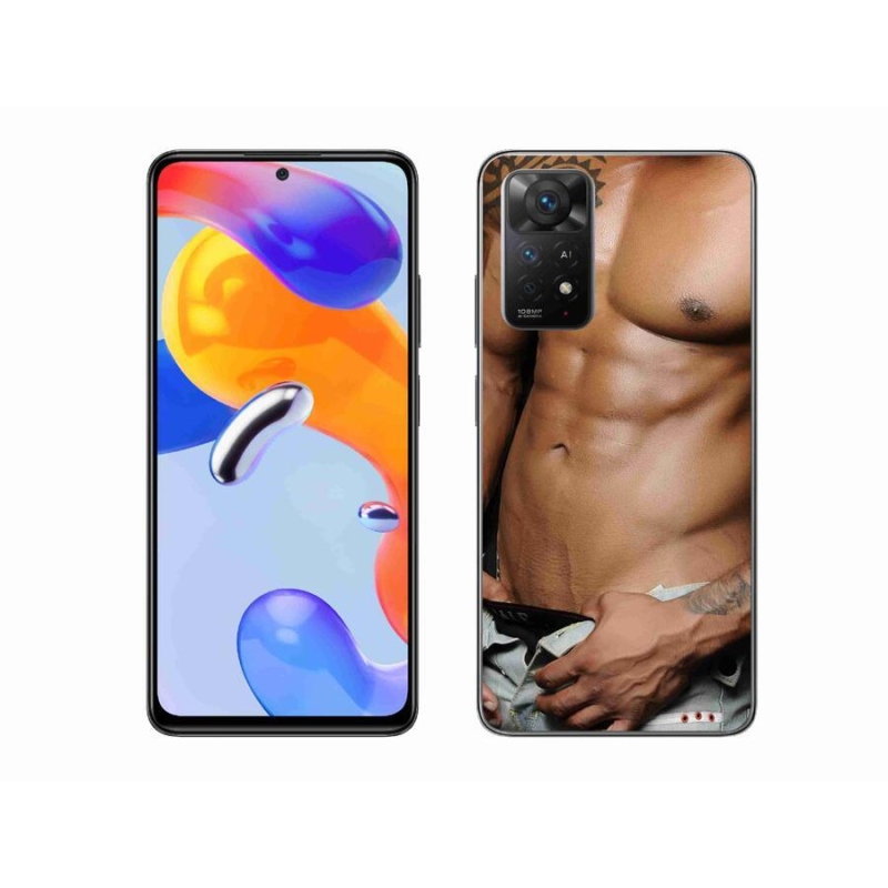 Gélový kryt mmCase na mobil Xiaomi Redmi Note 11 Pro 4G/5G - sexy muž