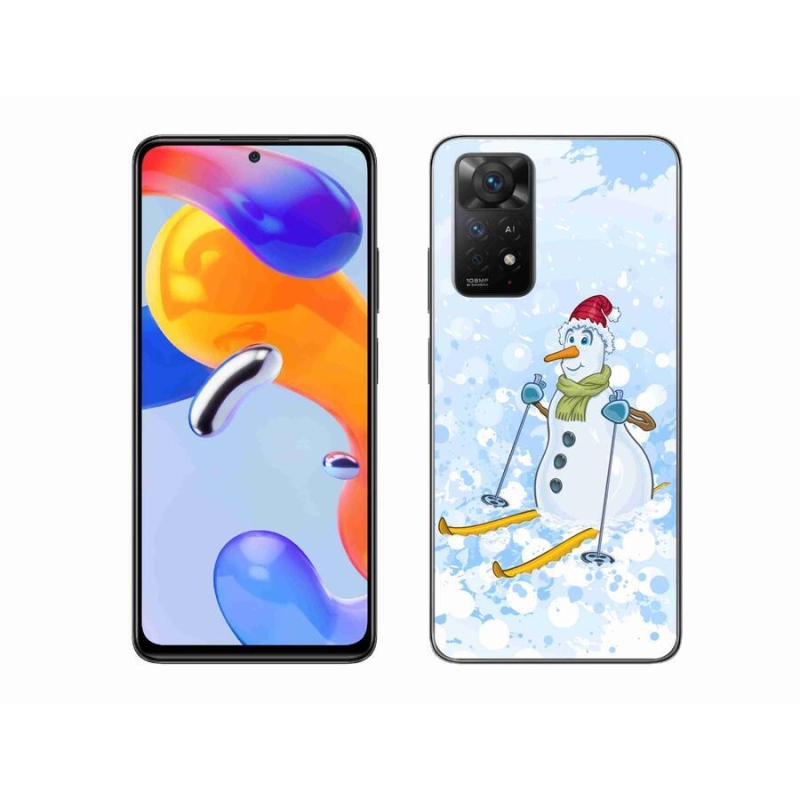 Gélový kryt mmCase na mobil Xiaomi Redmi Note 11 Pro 4G/5G - snehuliak