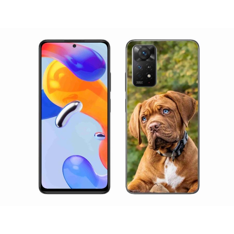 Gélový kryt mmCase na mobil Xiaomi Redmi Note 11 Pro 4G/5G - šteňa