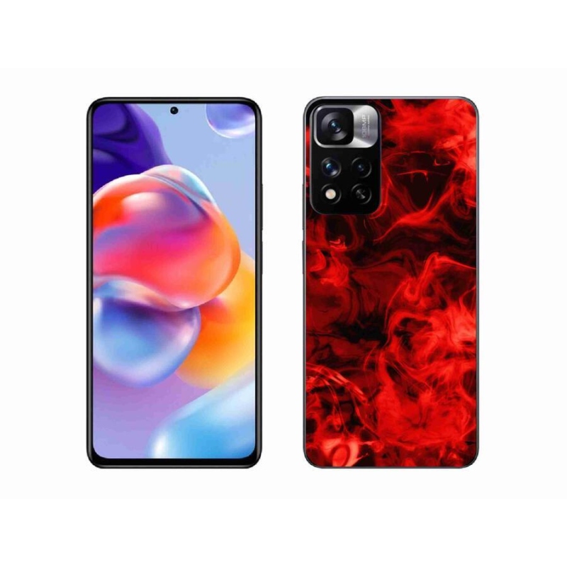 Gélový kryt mmCase na mobil Xiaomi Redmi Note 11 Pro+ 5G - abstraktný vzor 11