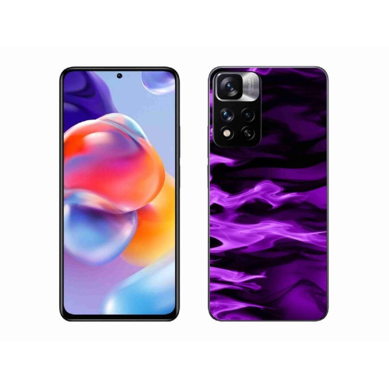 Gélový kryt mmCase na mobil Xiaomi Redmi Note 11 Pro+ 5G - abstraktný vzor 9