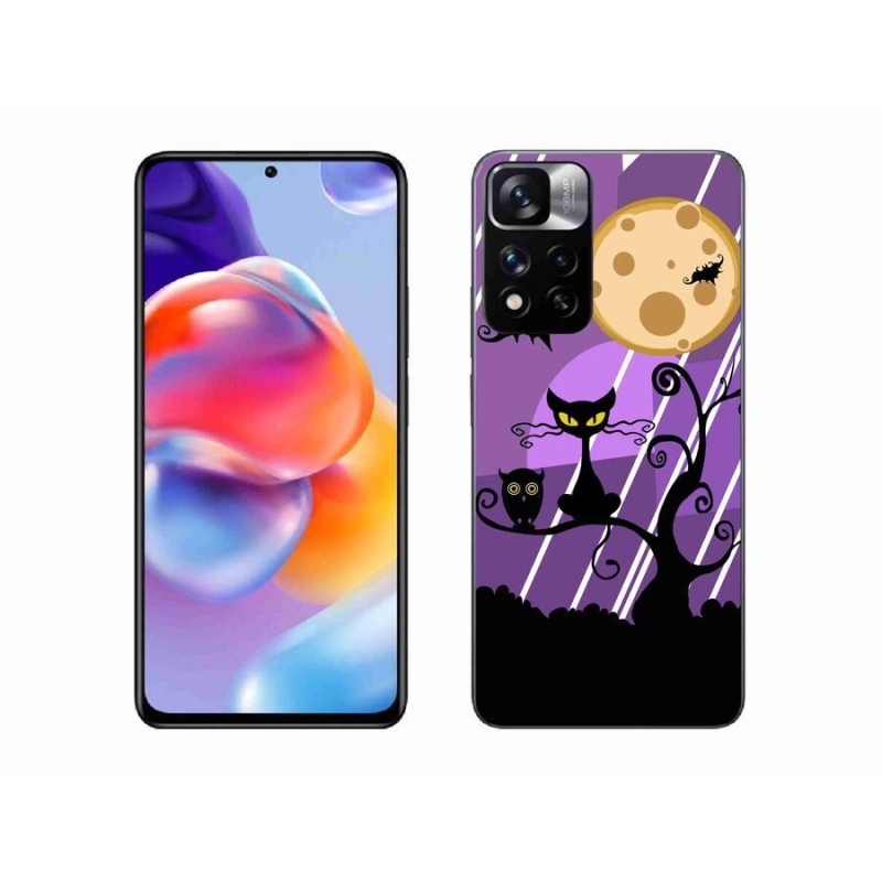 Gélový kryt mmCase na mobil Xiaomi Redmi Note 11 Pro+ 5G - halloween