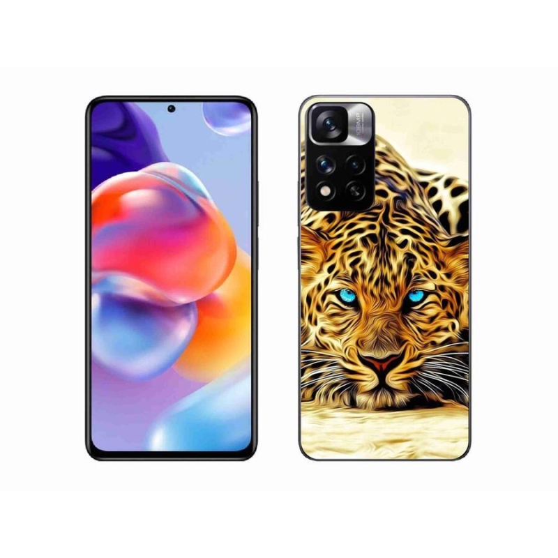 Gélový kryt mmCase na mobil Xiaomi Redmi Note 11 Pro+ 5G - kreslený tiger