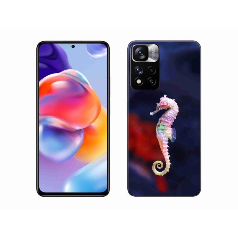 Gélový kryt mmCase na mobil Xiaomi Redmi Note 11 Pro+ 5G - morský koník