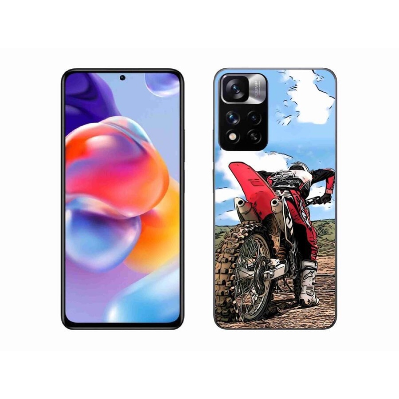 Gélový kryt mmCase na mobil Xiaomi Redmi Note 11 Pro+ 5G - moto