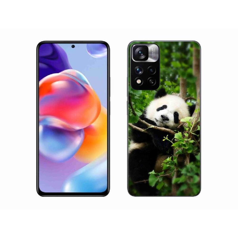 Gélový kryt mmCase na mobil Xiaomi Redmi Note 11 Pro+ 5G - panda