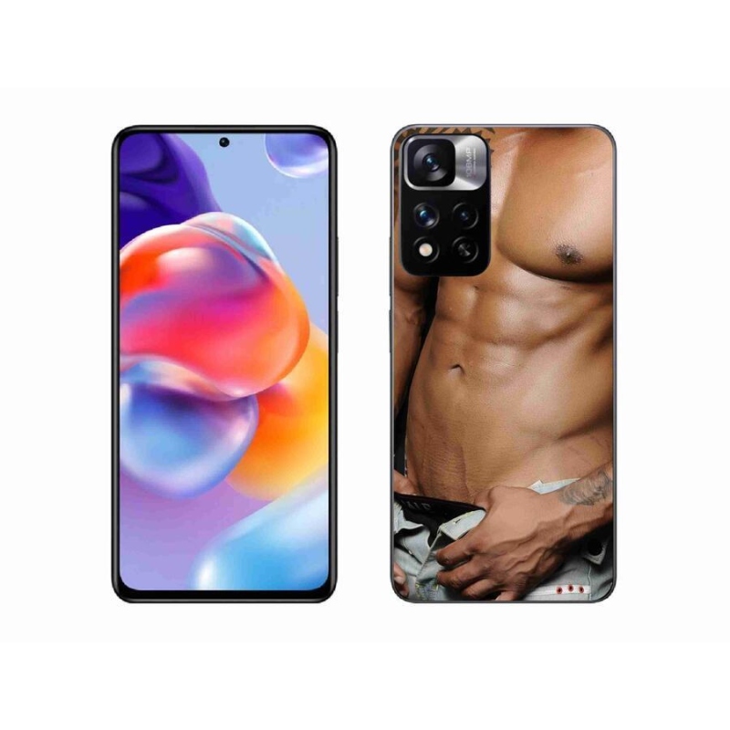 Gélový kryt mmCase na mobil Xiaomi Redmi Note 11 Pro+ 5G - sexy muž