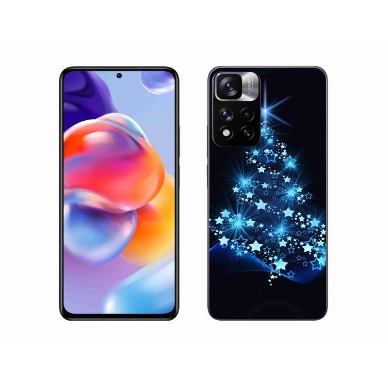 Gélový kryt mmCase na mobil Xiaomi Redmi Note 11 Pro+ 5G - vianočný stromček