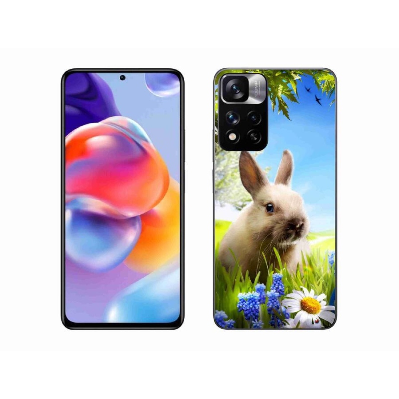 Gélový kryt mmCase na mobil Xiaomi Redmi Note 11 Pro+ 5G - zajačik