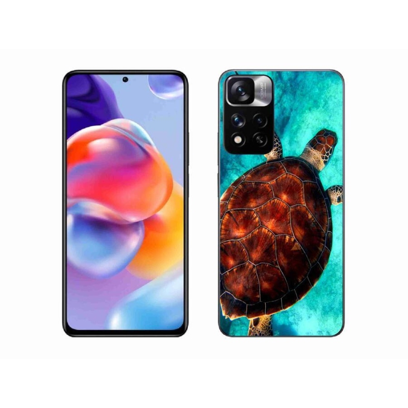 Gélový kryt mmCase na mobil Xiaomi Redmi Note 11 Pro+ 5G - korytnačka