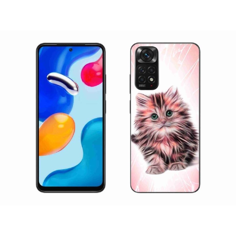 Gélový kryt mmCase na mobil Xiaomi Redmi Note 11S 4G - roztomilé mačiatko