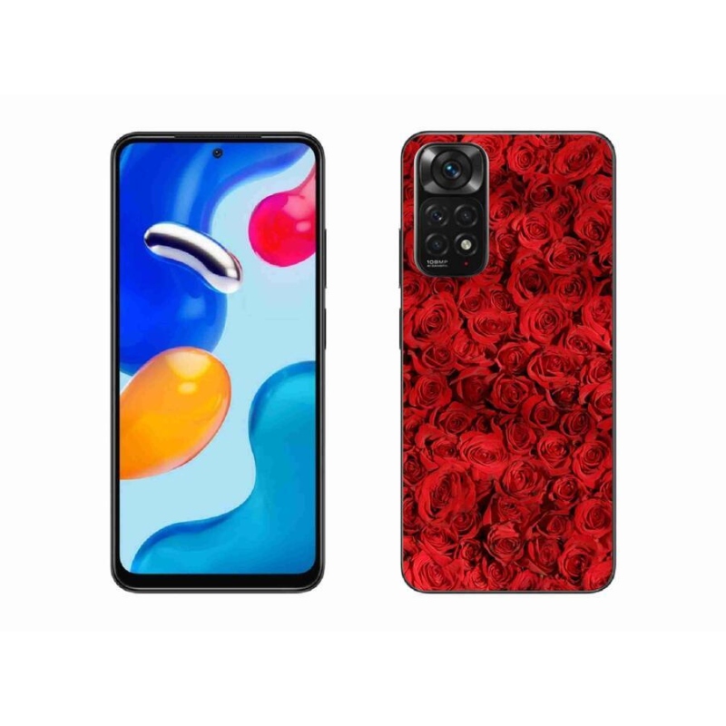 Gélový kryt mmCase na mobil Xiaomi Redmi Note 11S 4G - ruža