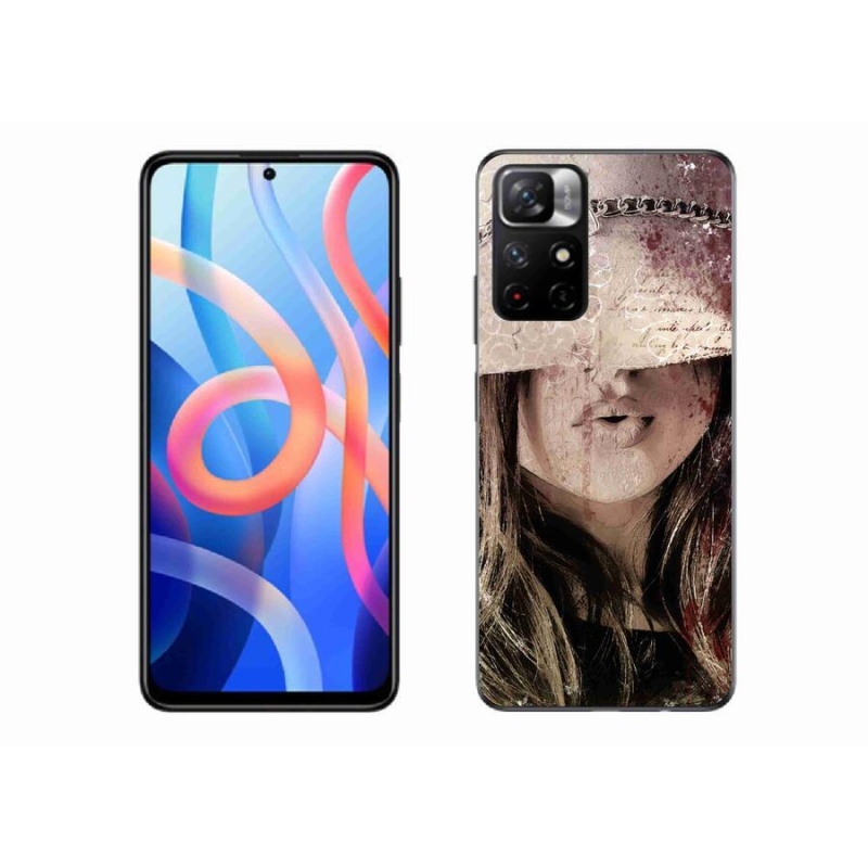 Gélový kryt mmCase na mobil Xiaomi Redmi Note 11S 5G - dievča